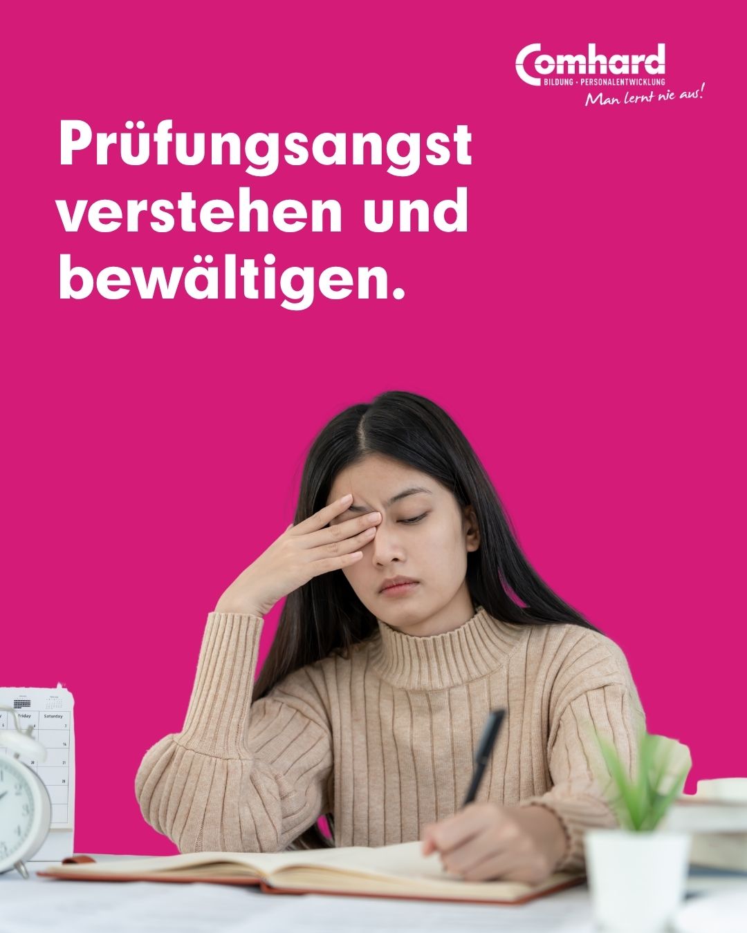 Prüfungsangst verstehen und bewältigen.