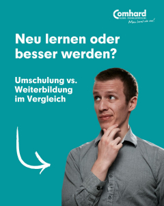 Umschulung vs. Weiterbildung